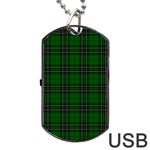 MacLean Tartan Dog Tag USB Flash (Two Sides)