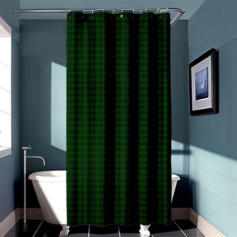 MacLean Tartan Shower Curtain 36  x 72  (Stall) from ArtsNow.com Curtain(36 X72 ) - 33.26 x66.24  Curtain(36 X72 )
