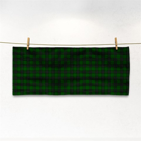 MacLean Tartan Hand Towel from ArtsNow.com Front