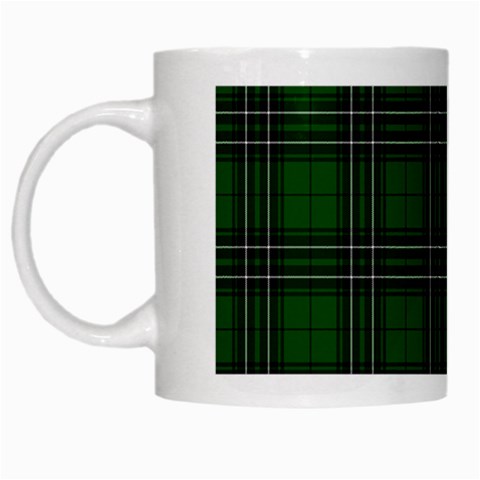 MacLean Tartan White Mug from ArtsNow.com Left