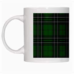 MacLean Tartan White Mug from ArtsNow.com Left