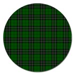 MacLean Tartan Magnet 5  (Round)