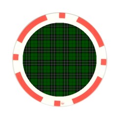 MacLean Tartan Poker Chip Card Guard (10 pack) from ArtsNow.com Front