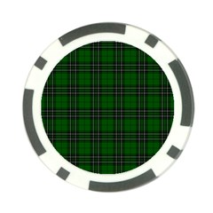 MacLean Tartan Poker Chip Card Guard (10 pack) from ArtsNow.com Back