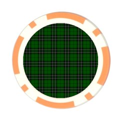 MacLean Tartan Poker Chip Card Guard (10 pack) from ArtsNow.com Back