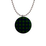 Ogilvie Tartan 1  Button Necklace