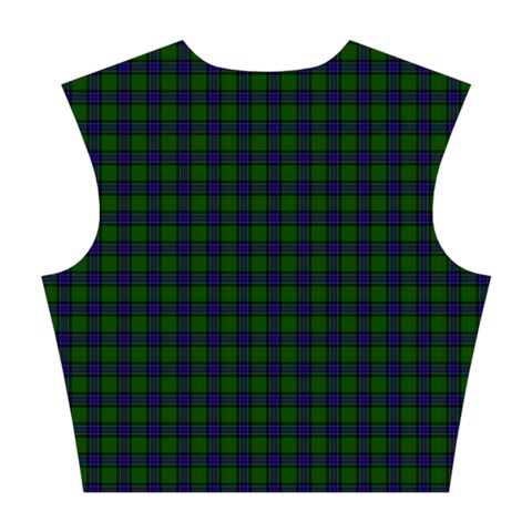 Sinclair Tartan Cotton Crop Top from ArtsNow.com Back