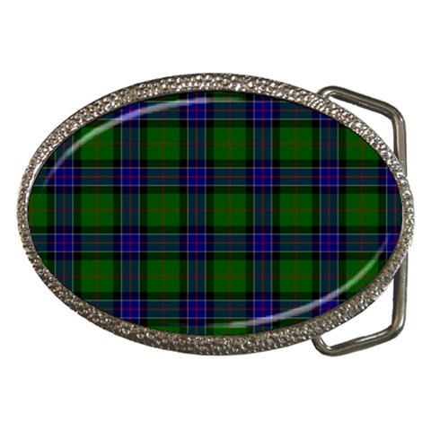 Sinclair Tartan Belt Buckle from ArtsNow.com Front