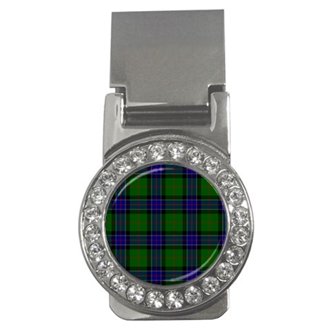 Sinclair Tartan Money Clip (CZ) from ArtsNow.com Front