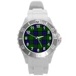 Sinclair Tartan Round Plastic Sport Watch (L)