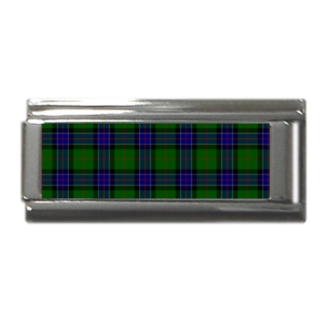 Sinclair Tartan Superlink Italian Charm (9mm) from ArtsNow.com Front