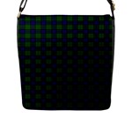 Sinclair Tartan Flap Closure Messenger Bag (L)