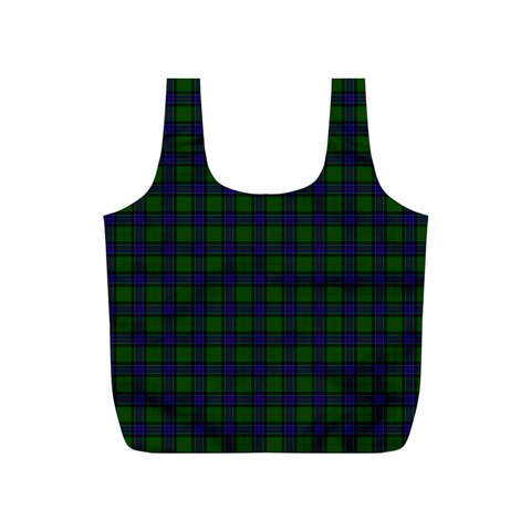 Sinclair Tartan Full Print Recycle Bag (S) from ArtsNow.com Front