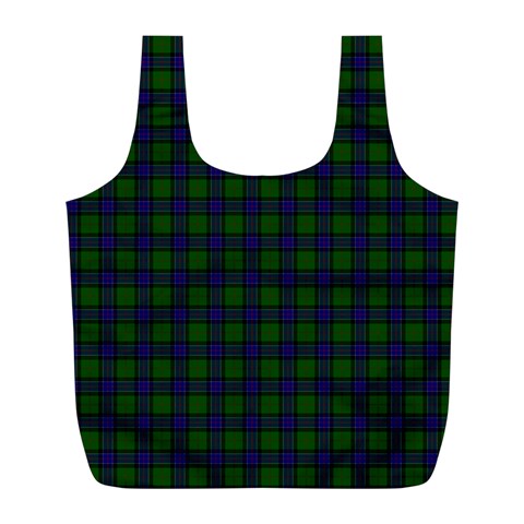 Sinclair Tartan Full Print Recycle Bag (L) from ArtsNow.com Front