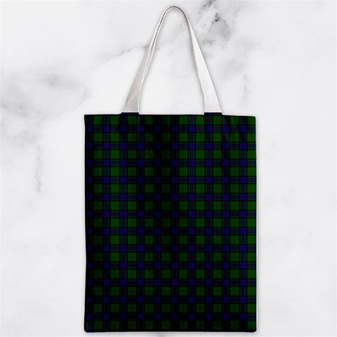 Sinclair Tartan Zipper Classic Tote Bag from ArtsNow.com Front