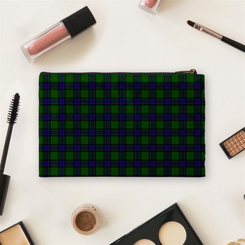 Sinclair Tartan Cosmetic Bag (M) from ArtsNow.com Back