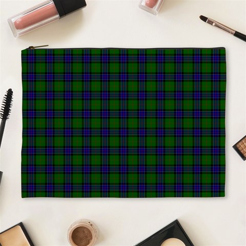 Sinclair Tartan Cosmetic Bag (XL) from ArtsNow.com Front