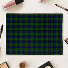 Sinclair Tartan Cosmetic Bag (XL) from ArtsNow.com Back