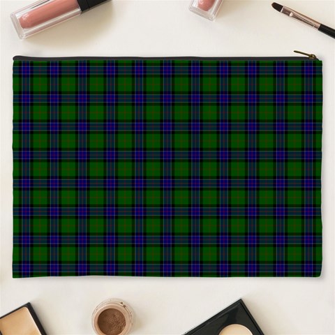 Sinclair Tartan Cosmetic Bag (XXXL) from ArtsNow.com Back