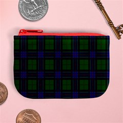 Sinclair Tartan Mini Coin Purse from ArtsNow.com Front
