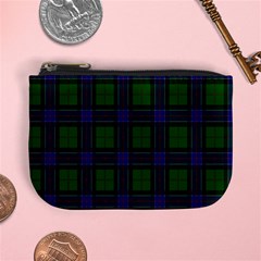Sinclair Tartan Mini Coin Purse from ArtsNow.com Front