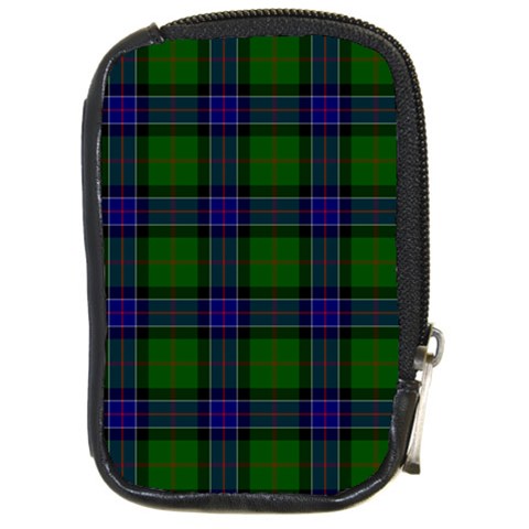 Sinclair Tartan Compact Camera Leather Case from ArtsNow.com Front
