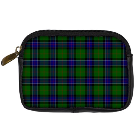 Sinclair Tartan Digital Camera Leather Case from ArtsNow.com Front