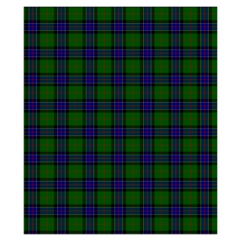 Sinclair Tartan Drawstring Pouch (XS) from ArtsNow.com Back