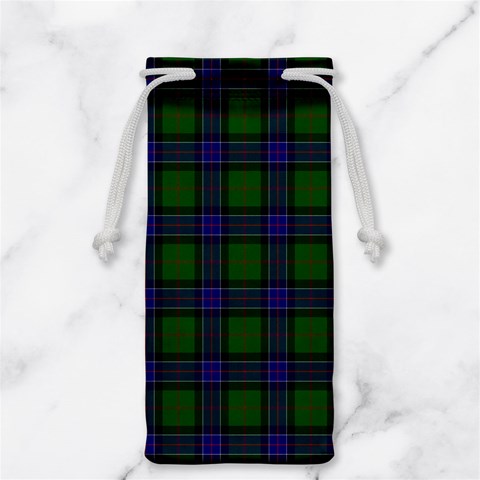 Sinclair Tartan Jewelry Bag from ArtsNow.com Front