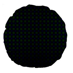 Sinclair Tartan Large 18  Premium Round Cushion from ArtsNow.com Back