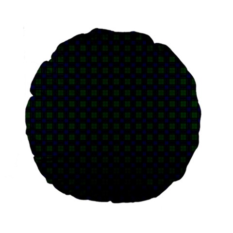 Sinclair Tartan Standard 15  Premium Round Cushion from ArtsNow.com Front