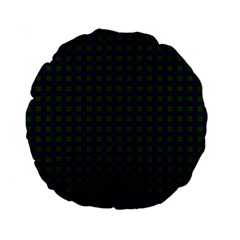 Sinclair Tartan Standard 15  Premium Flano Round Cushion from ArtsNow.com Back