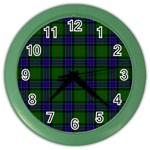 Sinclair Tartan Color Wall Clock