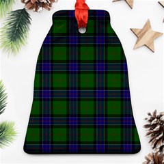 Sinclair Tartan Bell Ornament (Two Sides) from ArtsNow.com Front