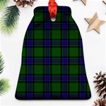 Sinclair Tartan Bell Ornament (Two Sides)