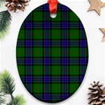 Sinclair Tartan Ornament (Oval)