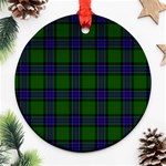 Sinclair Tartan Ornament (Round)