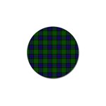Sinclair Tartan Golf Ball Marker