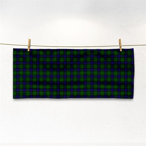 Sinclair Tartan Hand Towel from ArtsNow.com Front