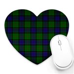 Sinclair Tartan Heart Mousepad