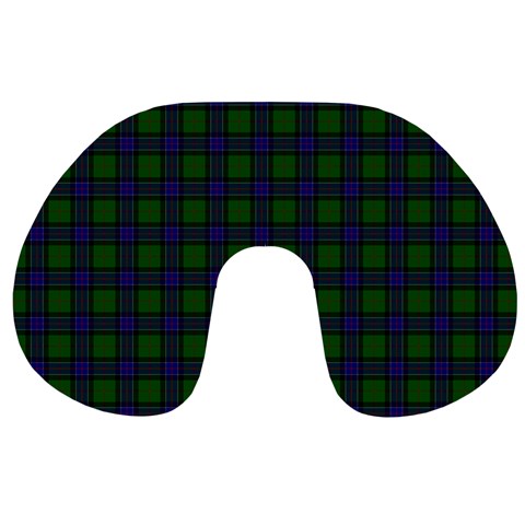 Sinclair Tartan Travel Neck Pillow from ArtsNow.com Back