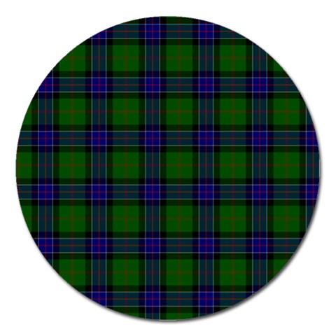 Sinclair Tartan Magnet 5  (Round) from ArtsNow.com Front