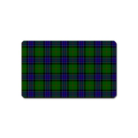 Sinclair Tartan Magnet (Name Card) from ArtsNow.com Front