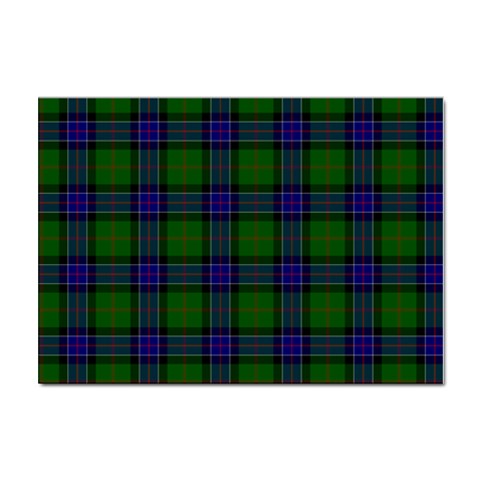 Sinclair Tartan Sticker A4 (100 pack) from ArtsNow.com Front