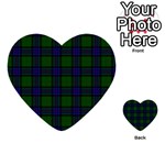 Sinclair Tartan Multi-purpose Cards (Heart)