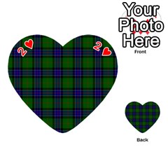Sinclair Tartan Playing Cards 54 (Heart) from ArtsNow.com Front - Heart2