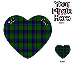 Sinclair Tartan Playing Cards 54 (Heart) from ArtsNow.com Front - Spade4