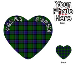 Sinclair Tartan Playing Cards 54 (Heart) from ArtsNow.com Front - Joker1