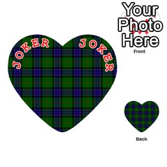 Sinclair Tartan Playing Cards 54 (Heart) from ArtsNow.com Front - Joker2