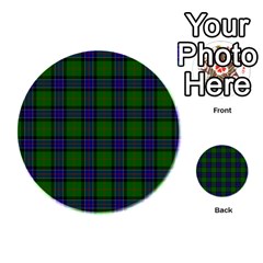 Sinclair Tartan Playing Cards 54 (Round) from ArtsNow.com Back